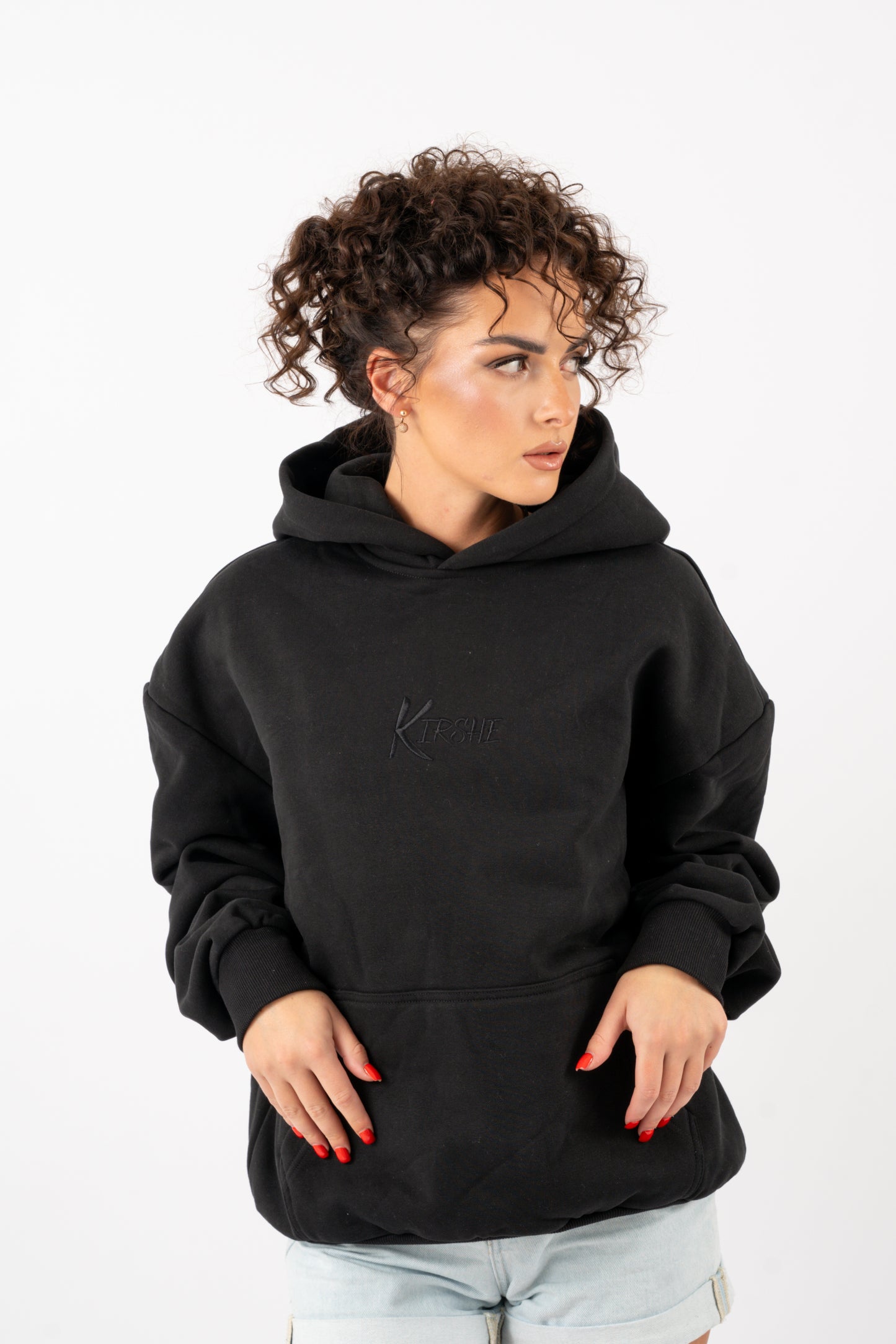 KIRSHE ULTIMATE HOODIE in black