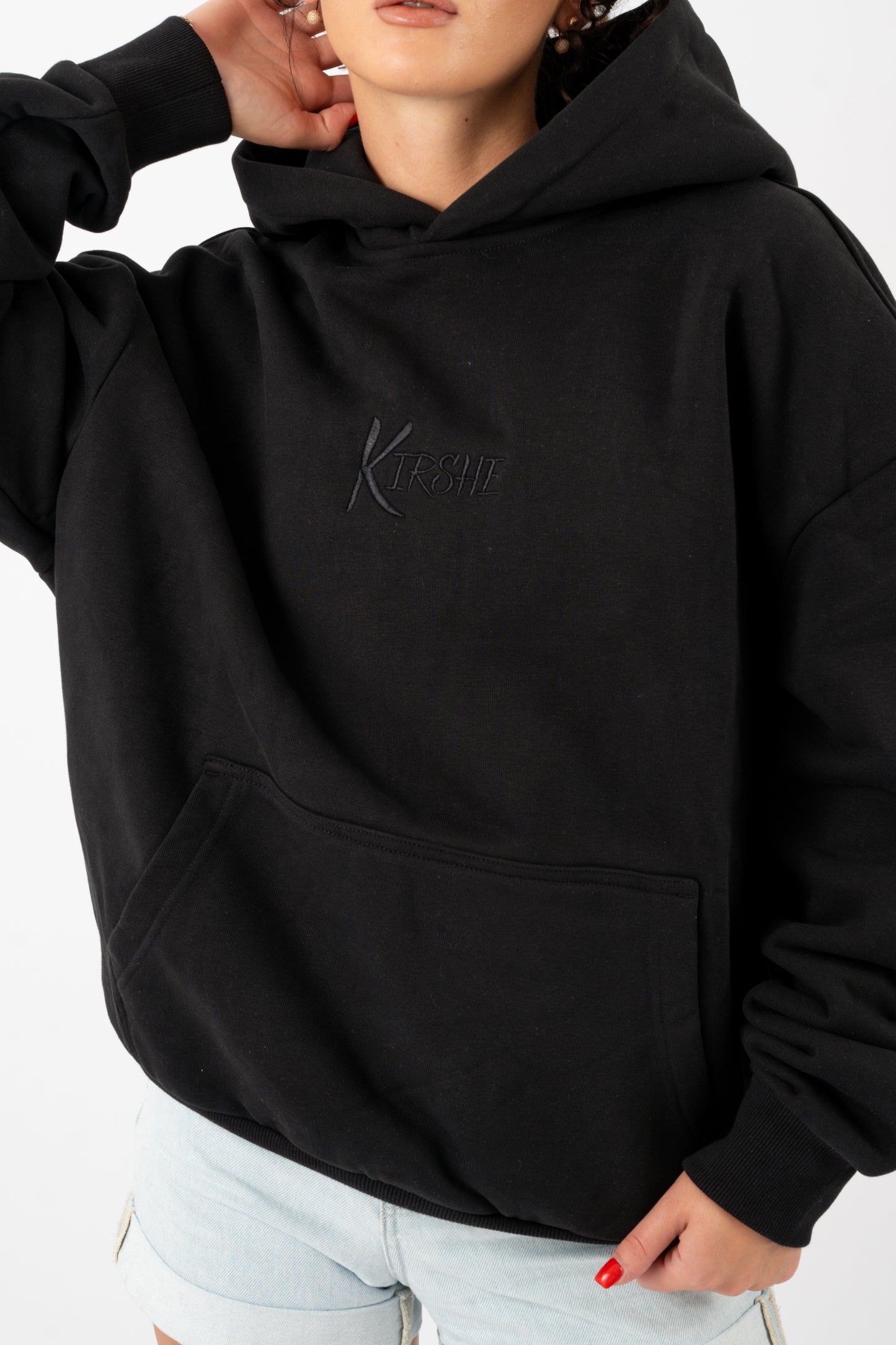 KIRSHE ULTIMATE HOODIE in black