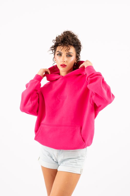 KIRSHE ULTIMATE HOODIE in fuchsia